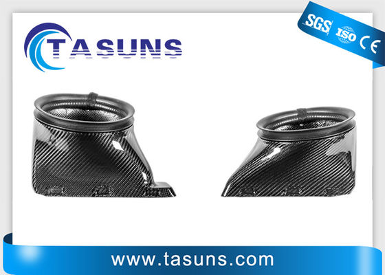 品質  CE Carbon Fiber Intake Front Bumper Intake Hole Air Duct Cover 工場