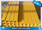 安全黄色いガラス繊維の管のPultrusionの長方形の管